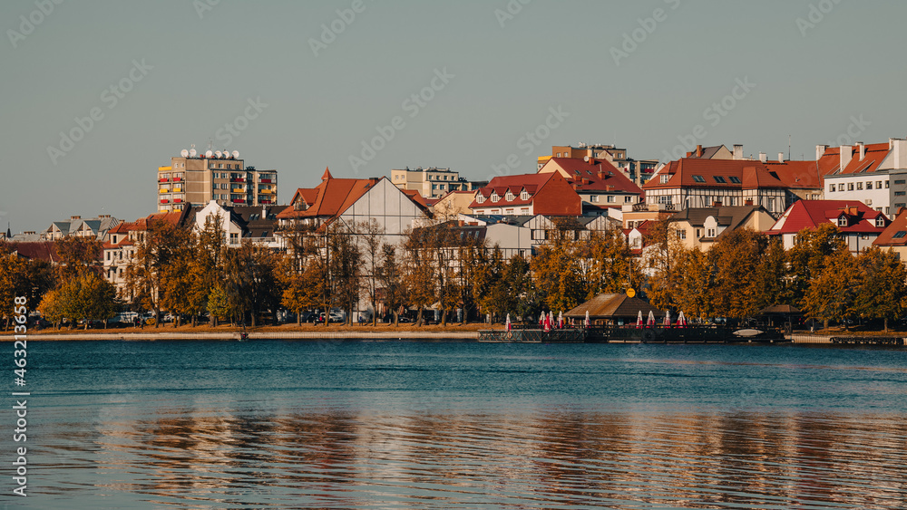 Panorama miasta Ełk - obrazy, fototapety, plakaty 