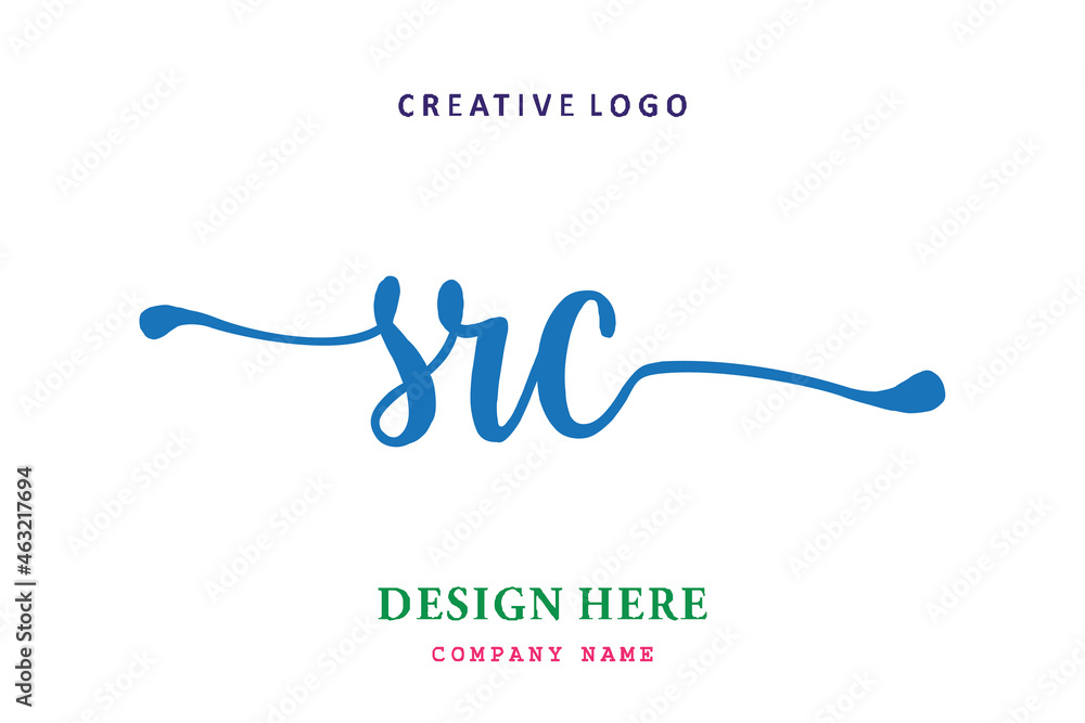 SRC lettering logo is simple, easy to understand and authoritative SRC lettering logo is simple, easy to understand and authoritative