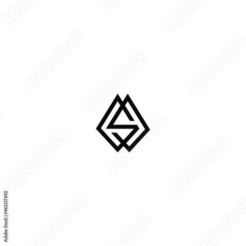 Free Download ss latter vector logo abstrack - GFXLoad