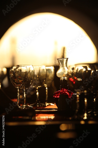 Maiden's Tower (Kız Kulesi) In istanbul turkey In the Bosphorus strait off the coast of Uskudar.