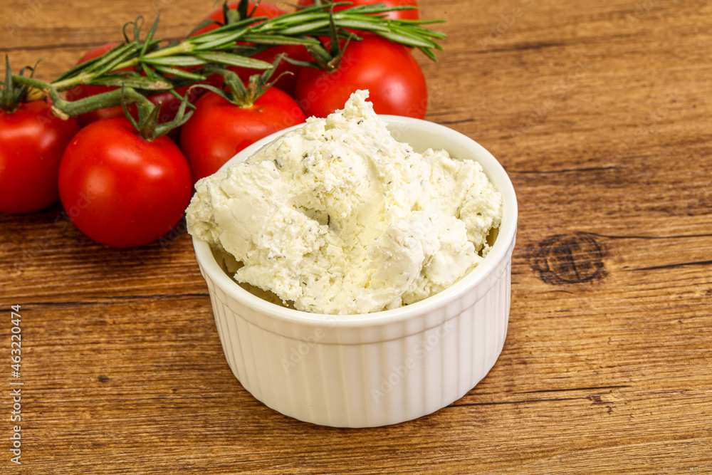 Soft cream cheese with herbs Soft cream cheese with herbs