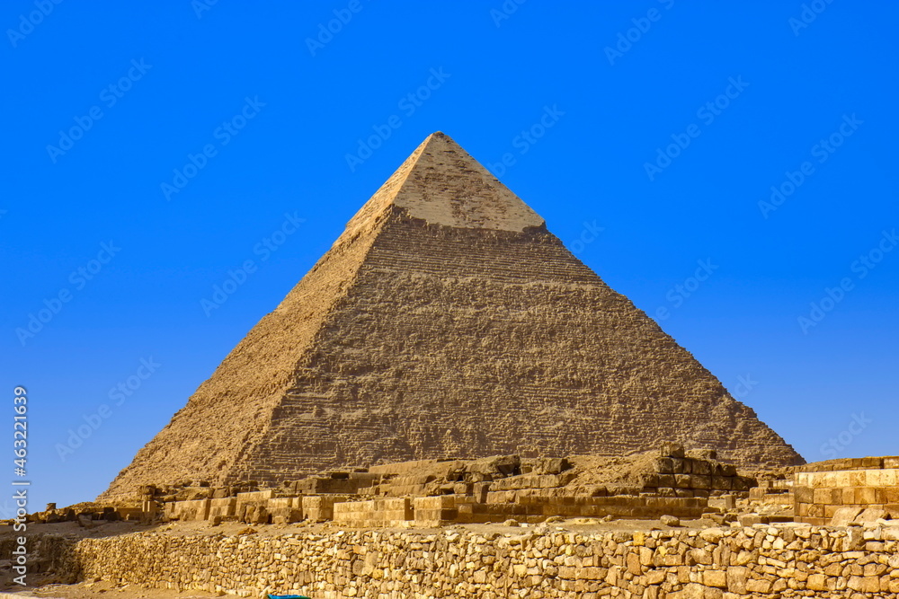 The Pyramid of Chephren in Kairo, Egypt The Pyramid of Chephren in Kairo, Egypt