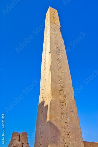 The obelisk of Pharoah Thutmose I, Karnak Temple Complex, Egypt