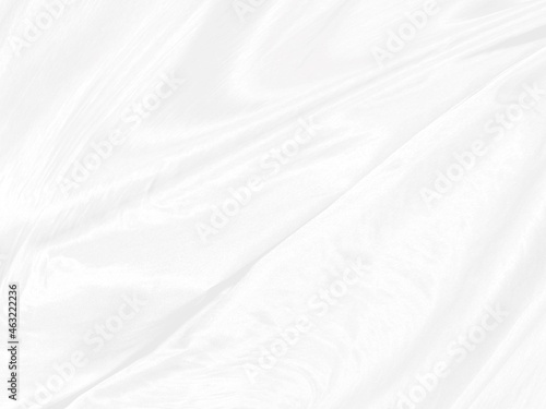 beauty white abstract clean and soft fabric textured. smooth curve shape decorate fashion textile background