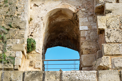 window in the old castle