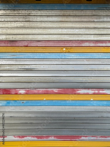 vintage steel shutter background