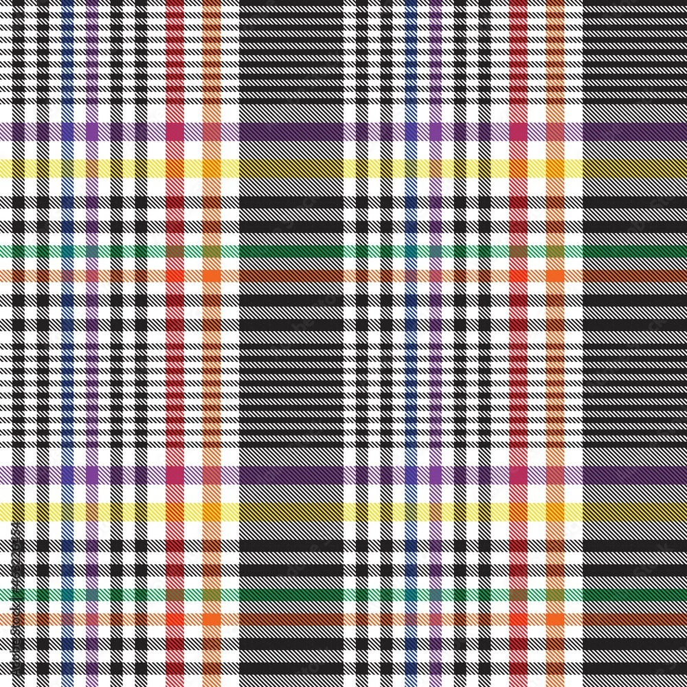 Rainbow Plaid Tartan Checkered Seamless Pattern Rainbow Plaid Tartan Checkered Seamless Pattern