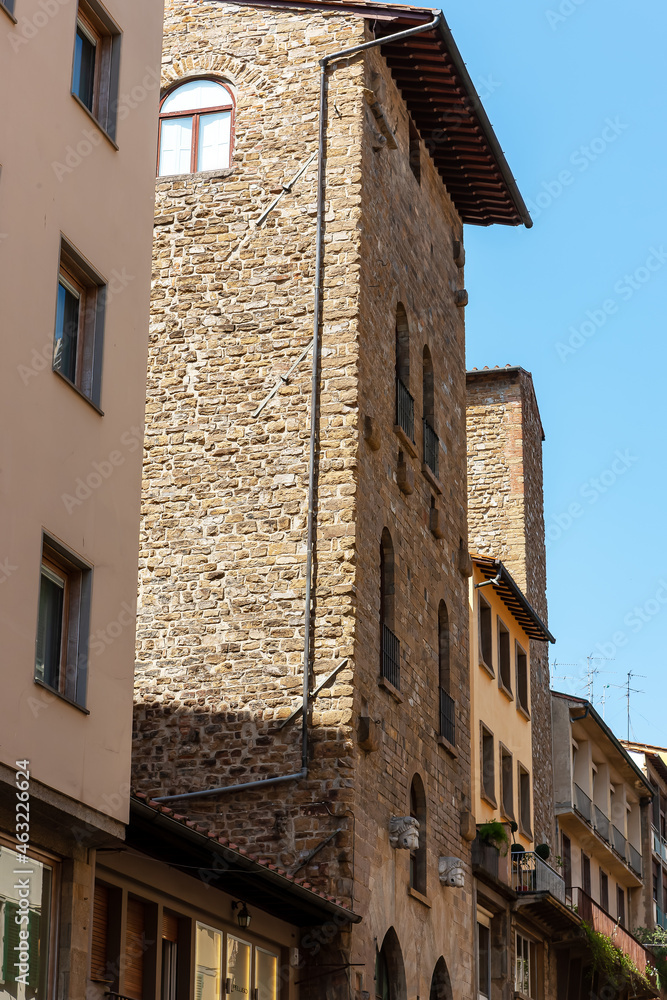 Medieval architecture of Florence, Tuscany, Italy
