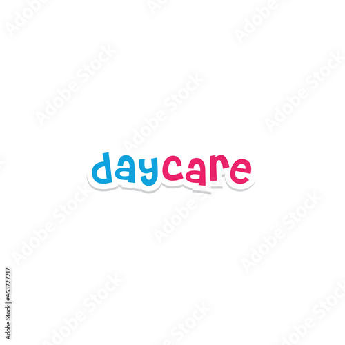 Daycare logo or wordmark design