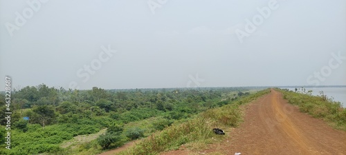 road in the countryside