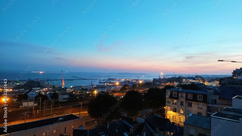 Brest by night