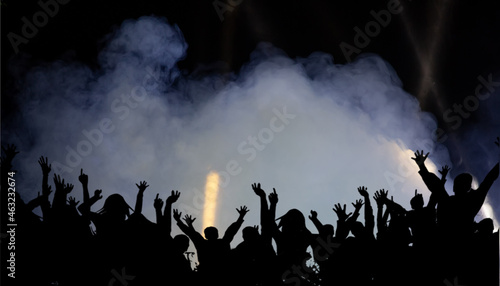 Cheering cloud concert ambience  © pedro