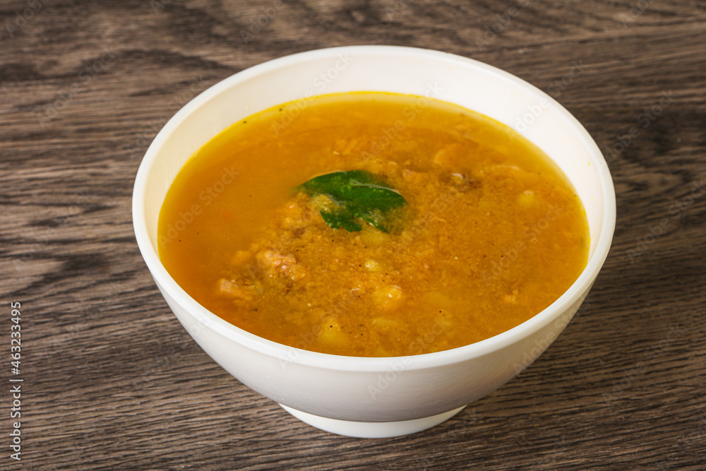 Pea soup with smoked meat Pea soup with smoked meat