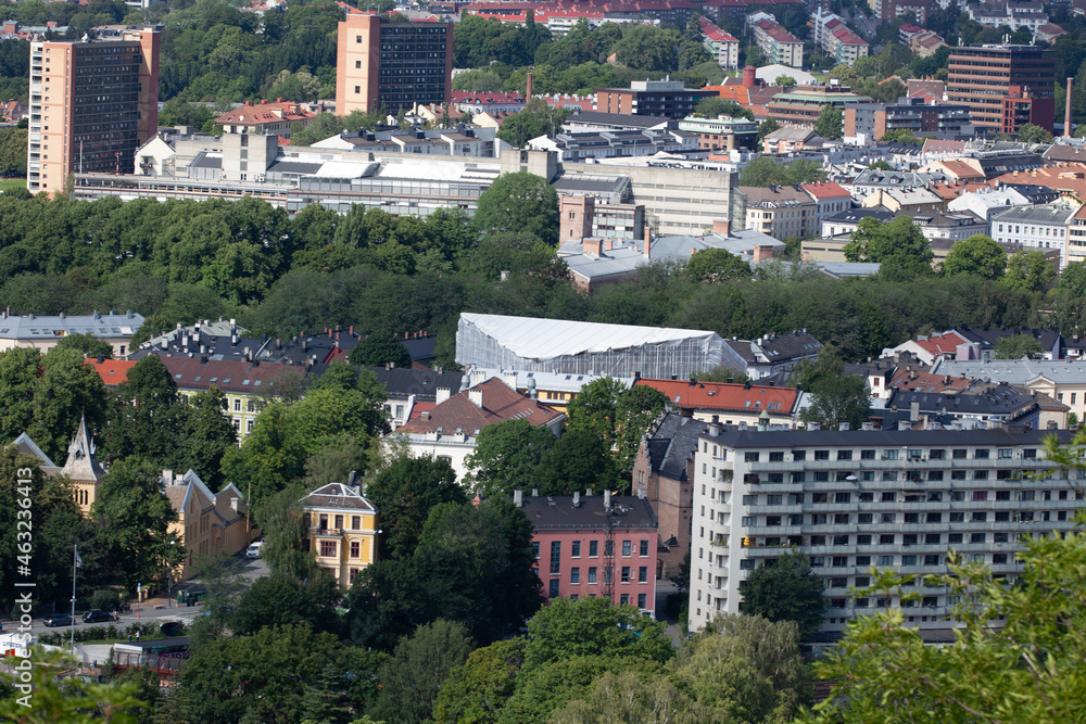 view of the city, Oslo, Norway