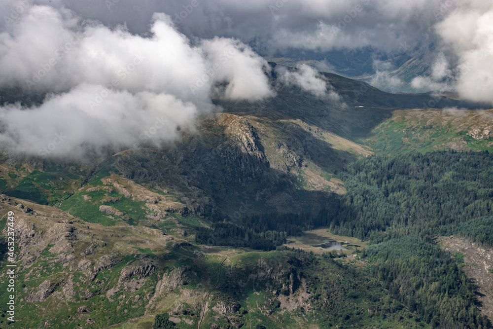 Lake District mountain veiw