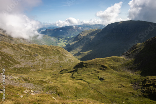 Lake District mountain veiw