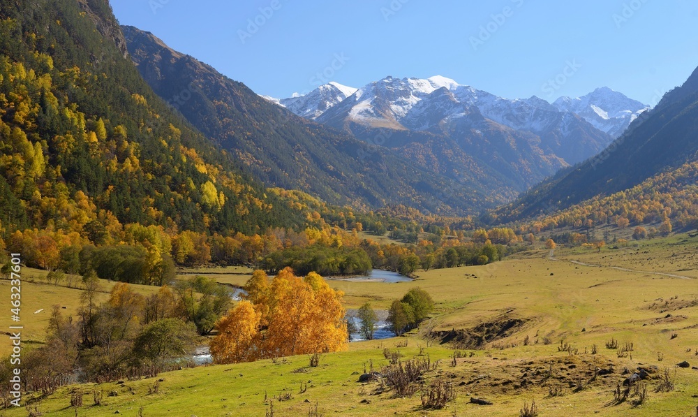 Caucasus in autumn