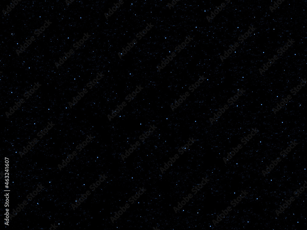 Starry night sky background.  Stars in the night.  3D photo of galaxy space background. 
