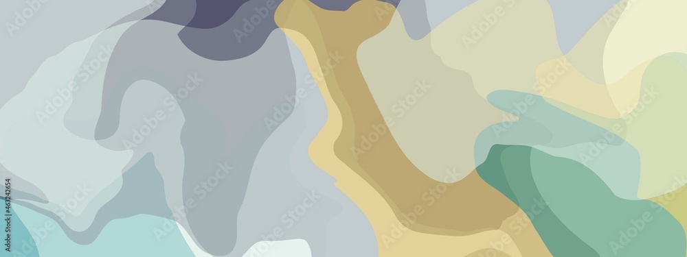Vector Abstract Design Background Random Shapes