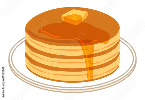 ホットケーキ 3段