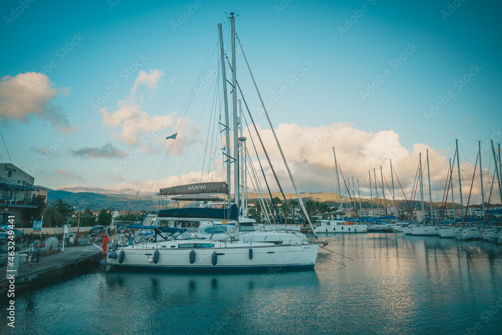 Travel around Greece yachts in Ionic Sea