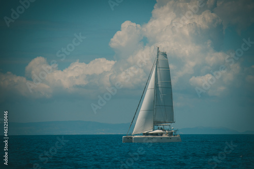 Travel around Greece yachts in Ionic Sea © Raimond Klavins