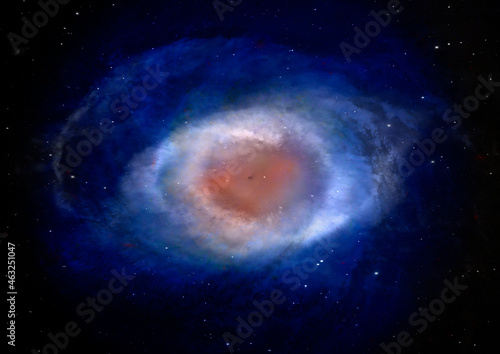 Fototapeta Naklejka Na Ścianę i Meble -  nebula in an outer space