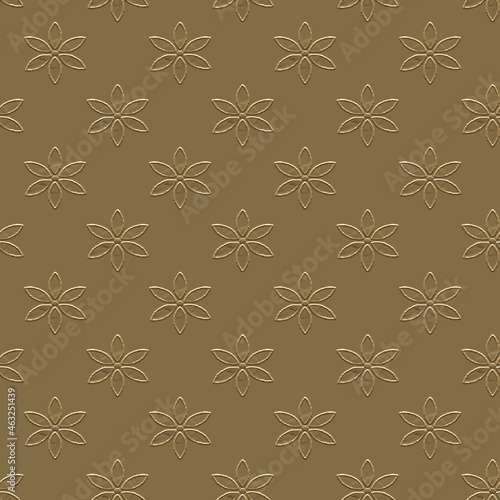 pattern kaki beige stars stelle rilievo