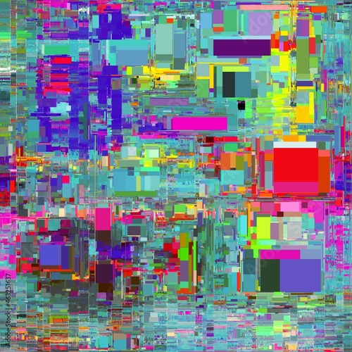 abstract background with squares © Sasanka7