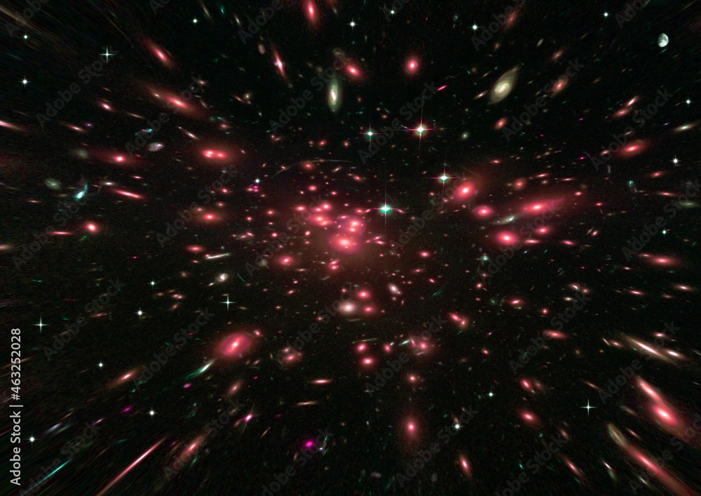 Small part of an infinite star field Small part of an infinite star field