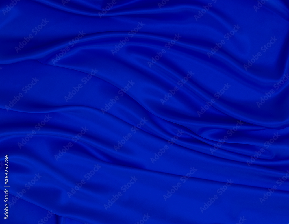Obraz premium abstract blue royal fabric
