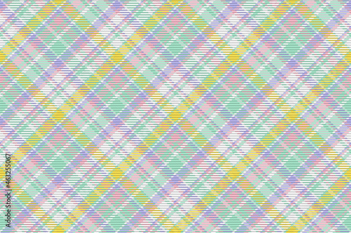 Seamless pattern of scottish tartan plaid. Repeatable background with check fabric texture. Vector backdrop striped textile print.