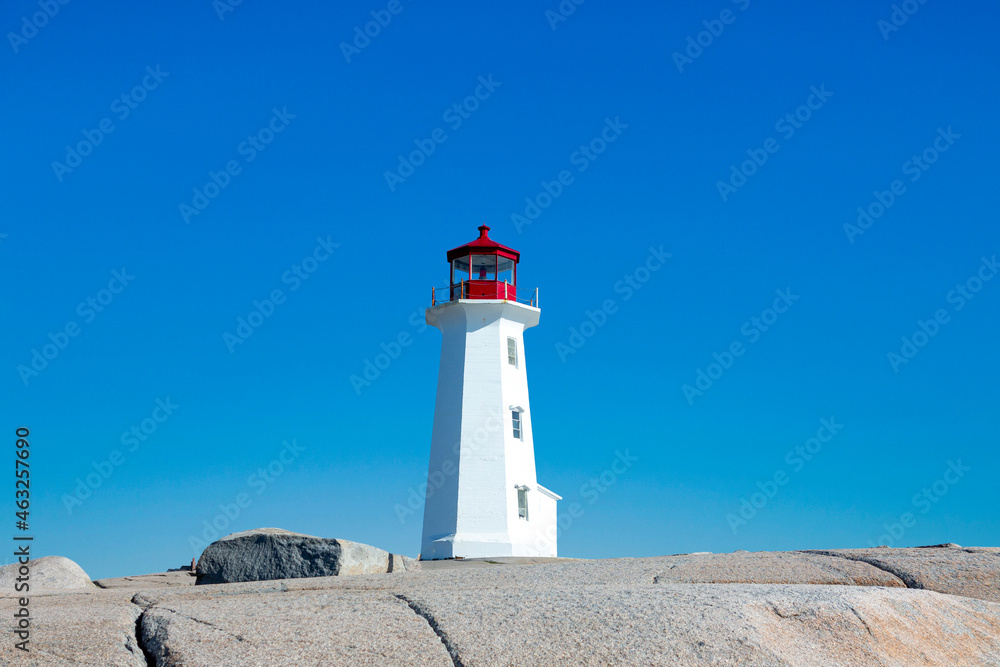 Lighthouse at Peggys Cove in Nova Scotia, Canada