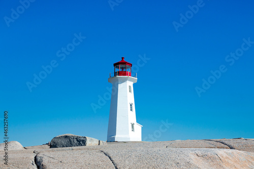  Lighthouse at Peggys Cove in Nova Scotia, Canada