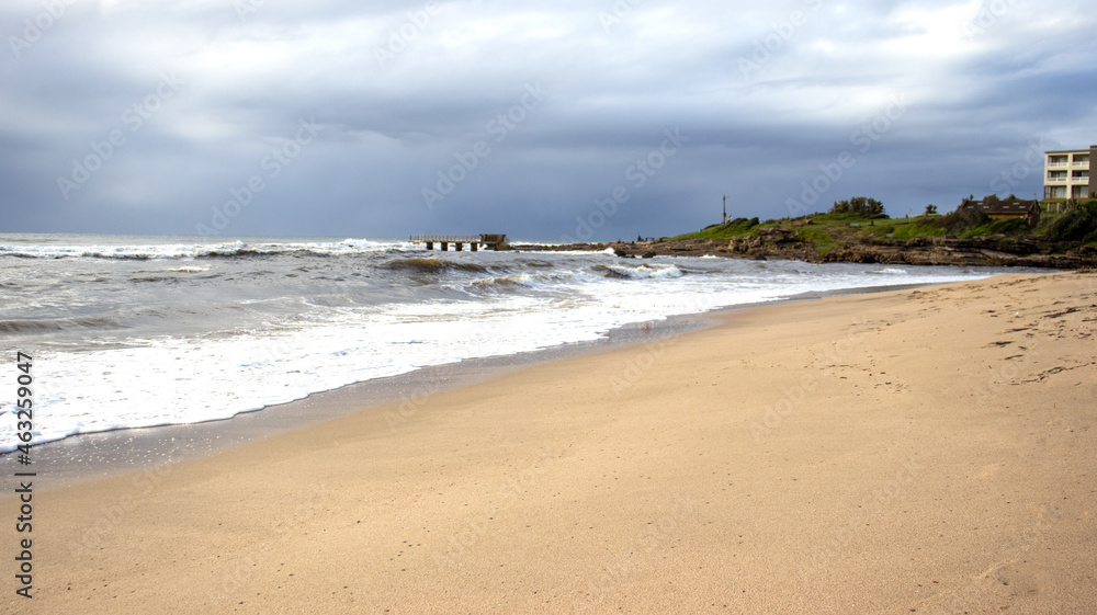 beach and sea