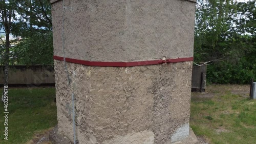 Chimney of former crematorium in Litoměřice (Leitmeritz) photo