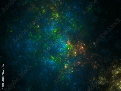 Imaginatory fractal abstract background Image