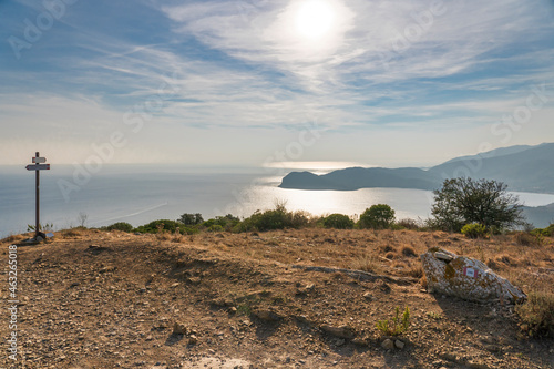 bay and coastline on the Is...