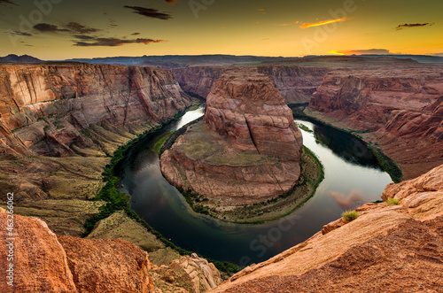 Horseshoe Bend sunset