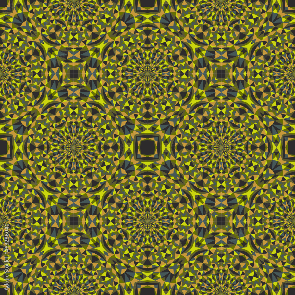 Geometric seamless pattern, ornament, vector texture.
