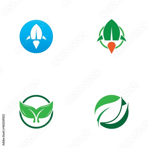 leaf logo and vector images