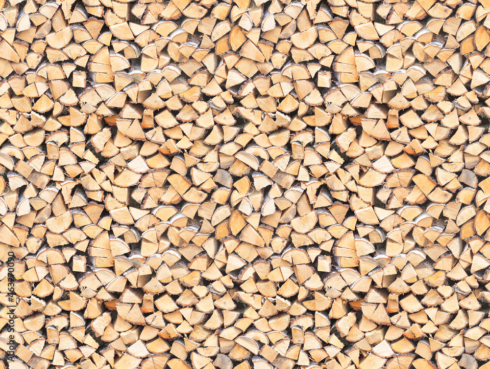 Firewood stacked for storage seamless pattern, dry chopped firewood seamless texture or background Firewood stacked for storage seamless pattern, dry chopped firewood seamless texture or background