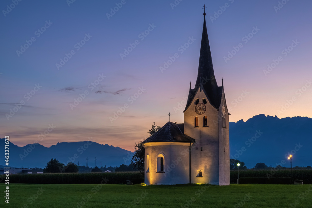Church of St. Anne (»Bresner Kirchle«), Brederis, Vorarlberg, Austria