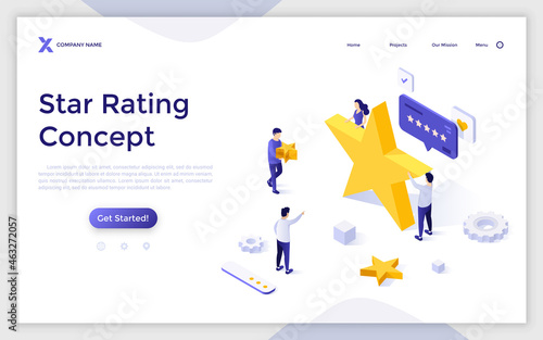 Isometric Vector Modern Template