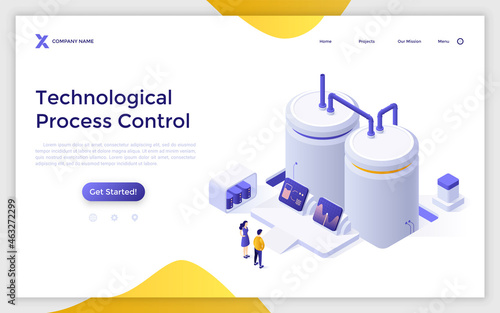 Isometric Vector Modern Template