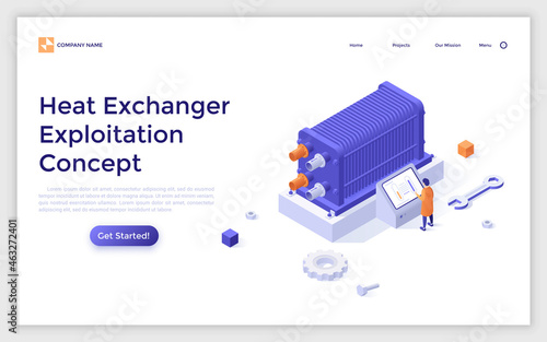 Isometric Vector Modern Template
