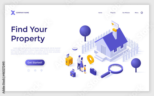 Isometric Vector Modern Template