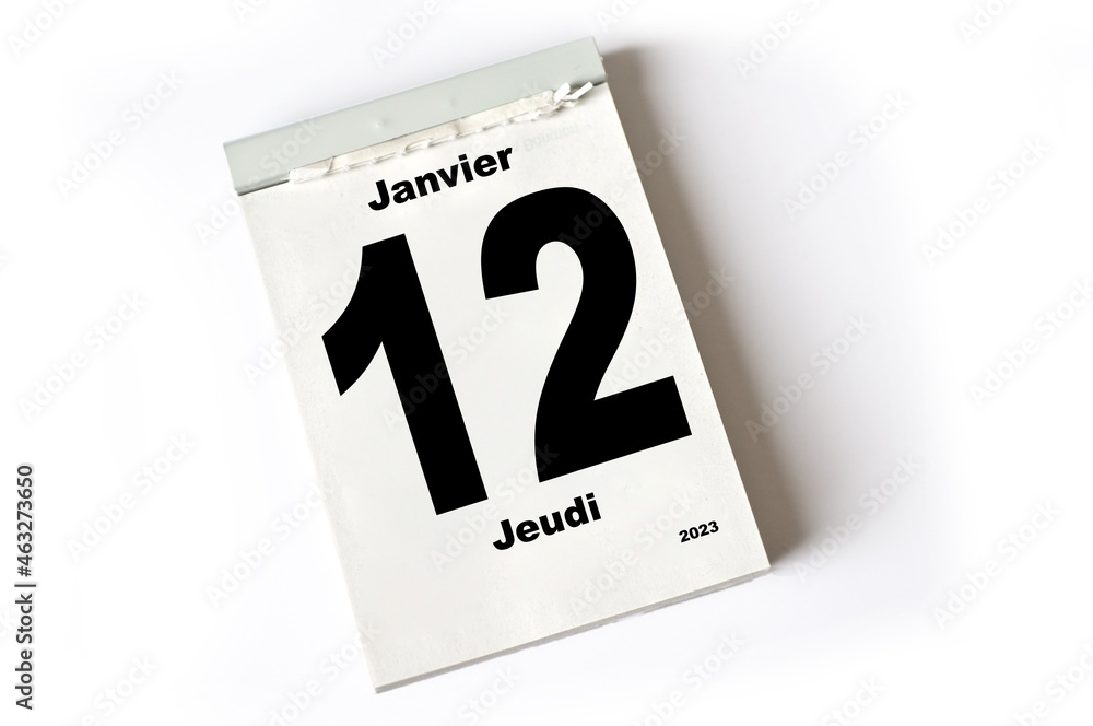 12. Janvier 2023 12. Janvier 2023