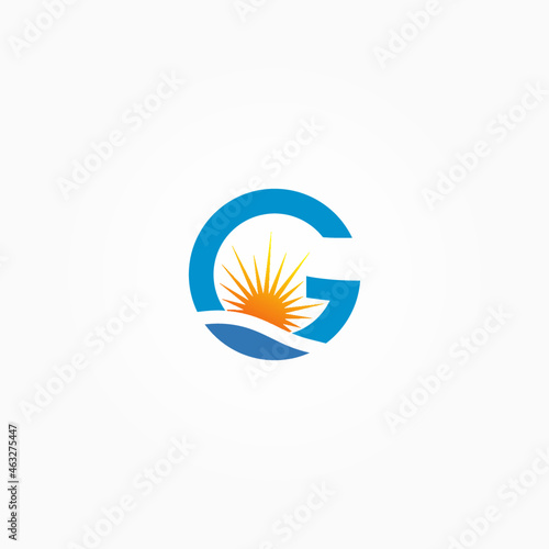 G letter, Lake logo