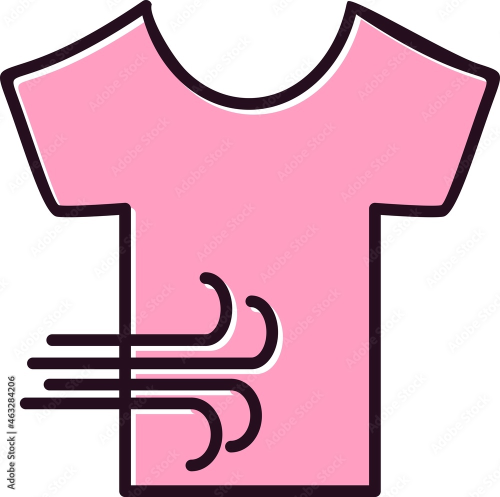 Drying Filled Vector Line Icon Design Drying Filled Vector Line Icon Design